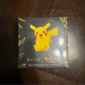 Pokemon x Razer - Hammerhead Wireless Earbuds - Limited Pikachu Edition - New
